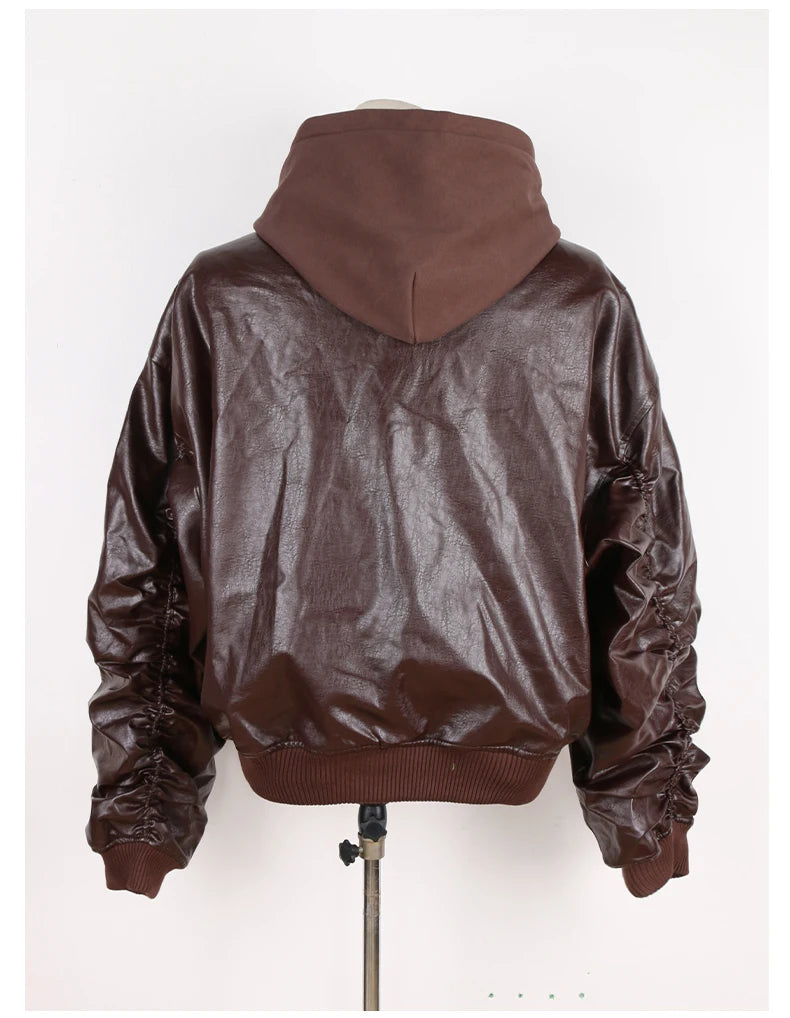 Chaqueta Bonder de cuero sintético - Mauroicardi