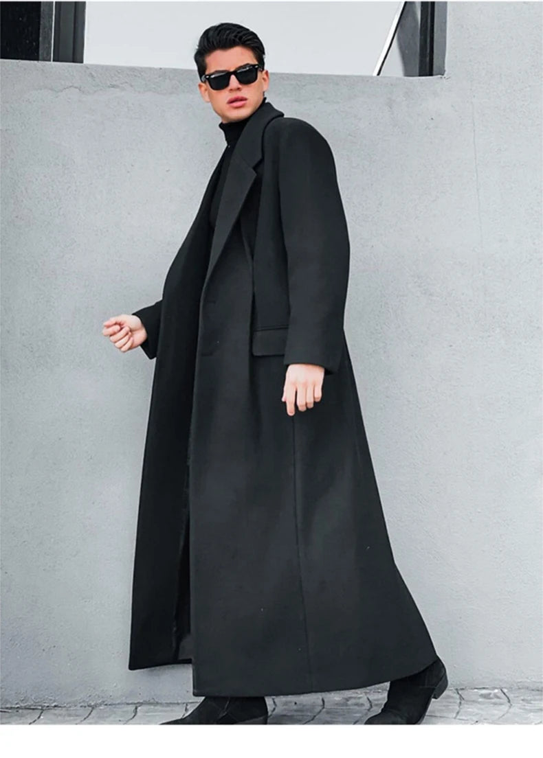 Gabardina | Abrigo Largo de lana - Mauroicardi