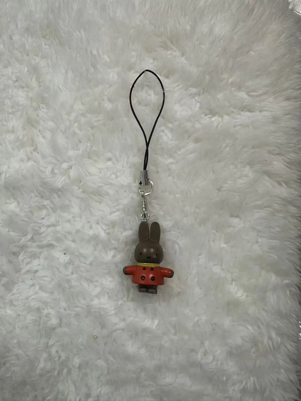 Kawaii Miffy Key Chain Cartoon Cute Backpack Pendant Ornaments Mobile Phone Chain Christmas Gift