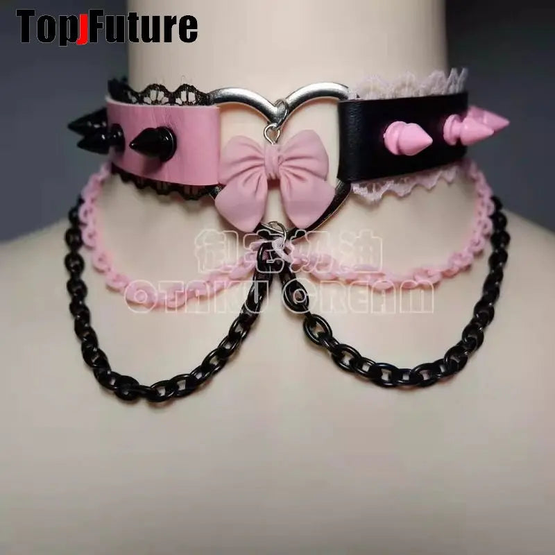 Collar de cadenas - Goth & Punk Style