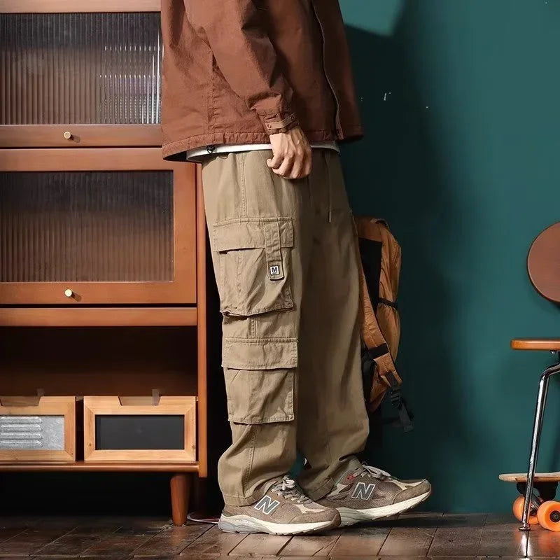 Pantalones cargo estilo americano