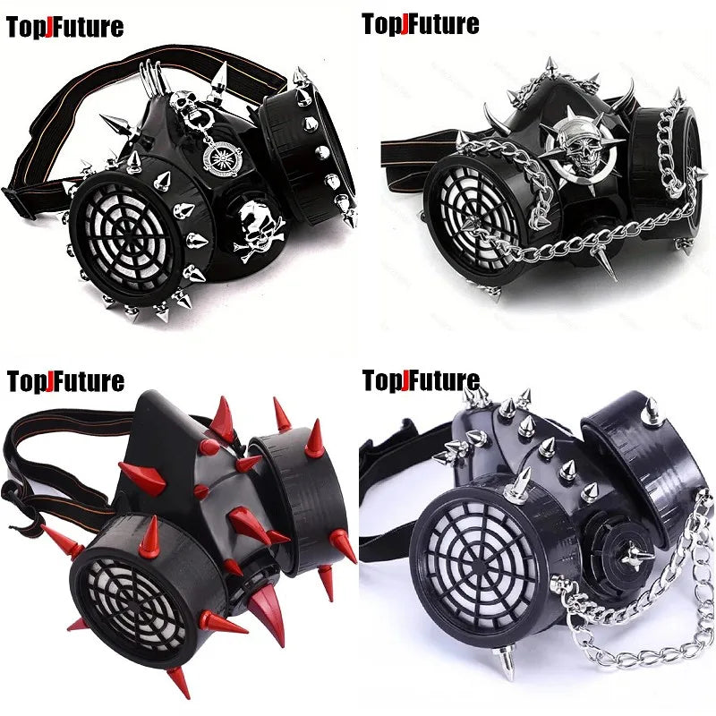 Máscaras con cadenas - SteamPunk