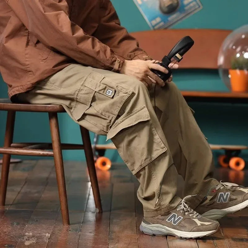 Pantalones cargo estilo americano