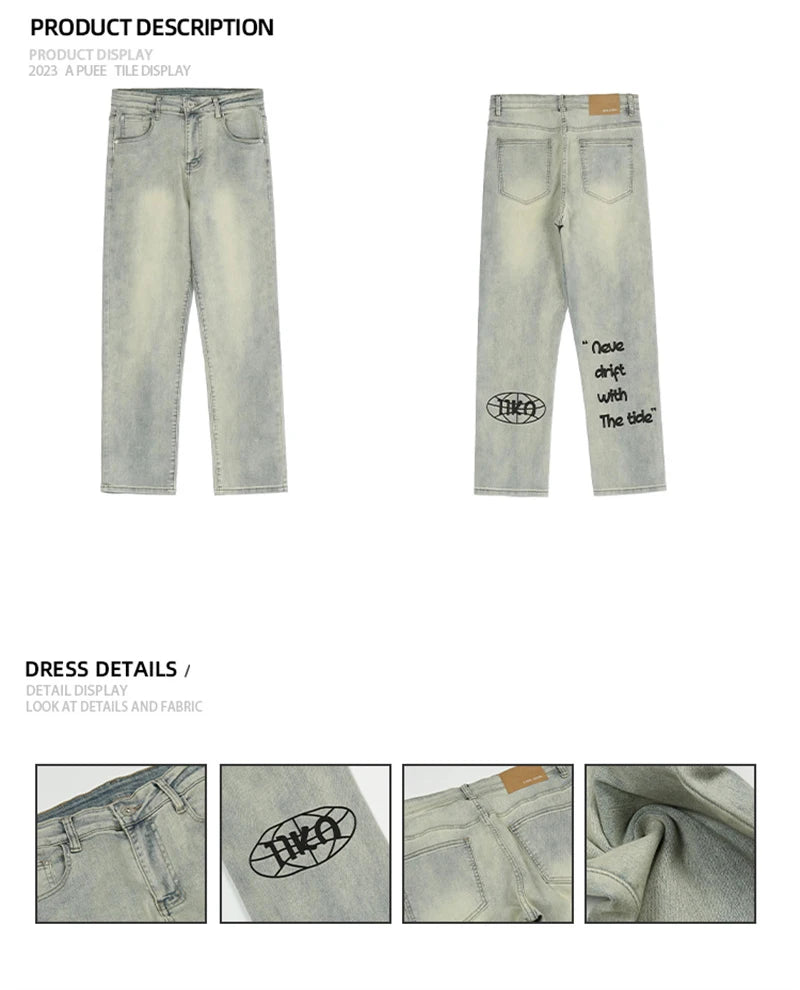 Baggy Jeans con estampado