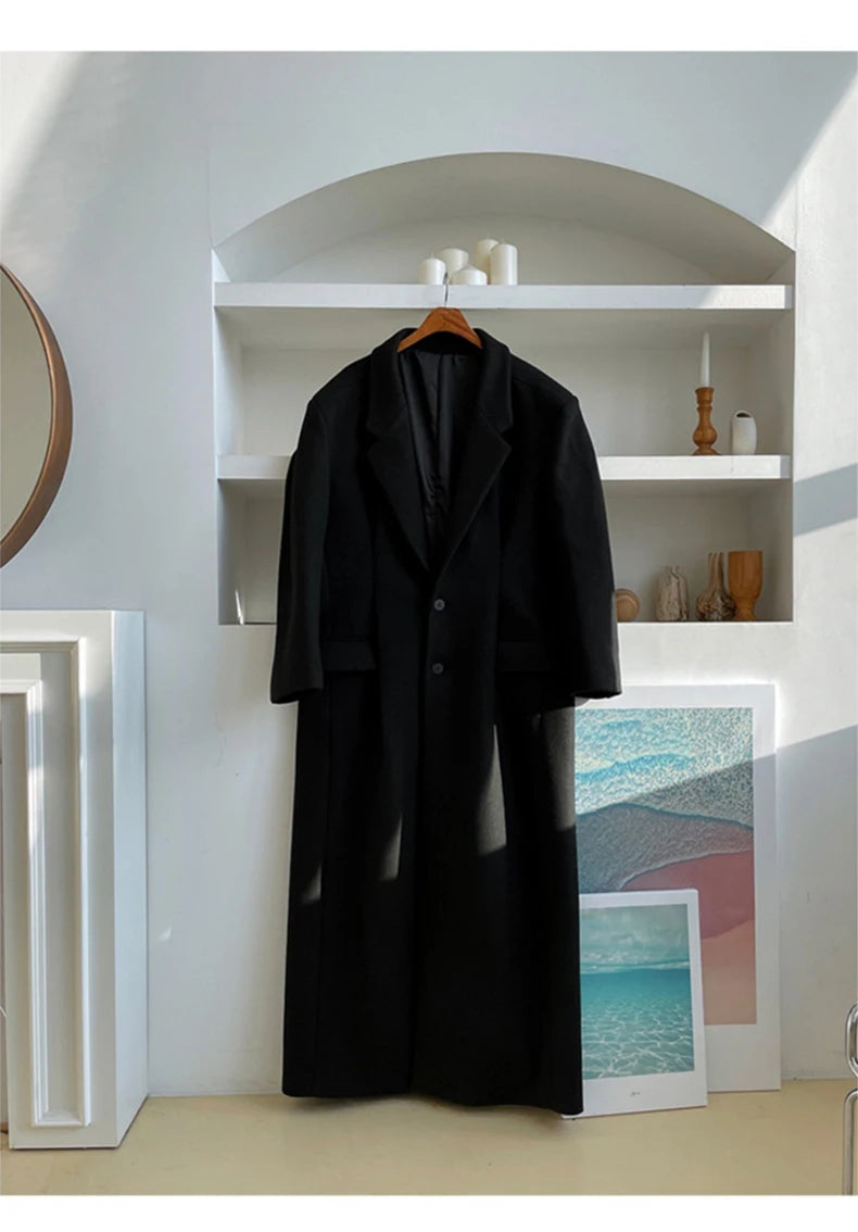 Gabardina | Abrigo Largo de lana - Mauroicardi