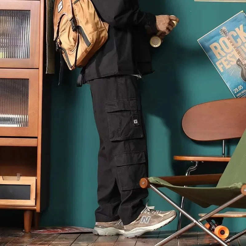 Pantalones cargo estilo americano
