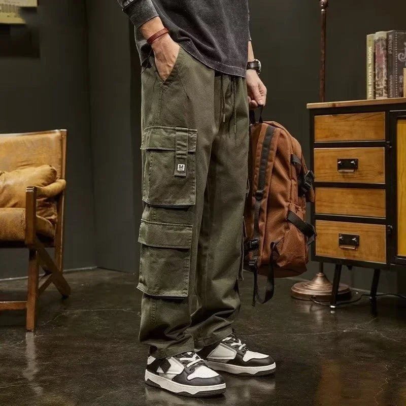 Pantalones cargo estilo americano