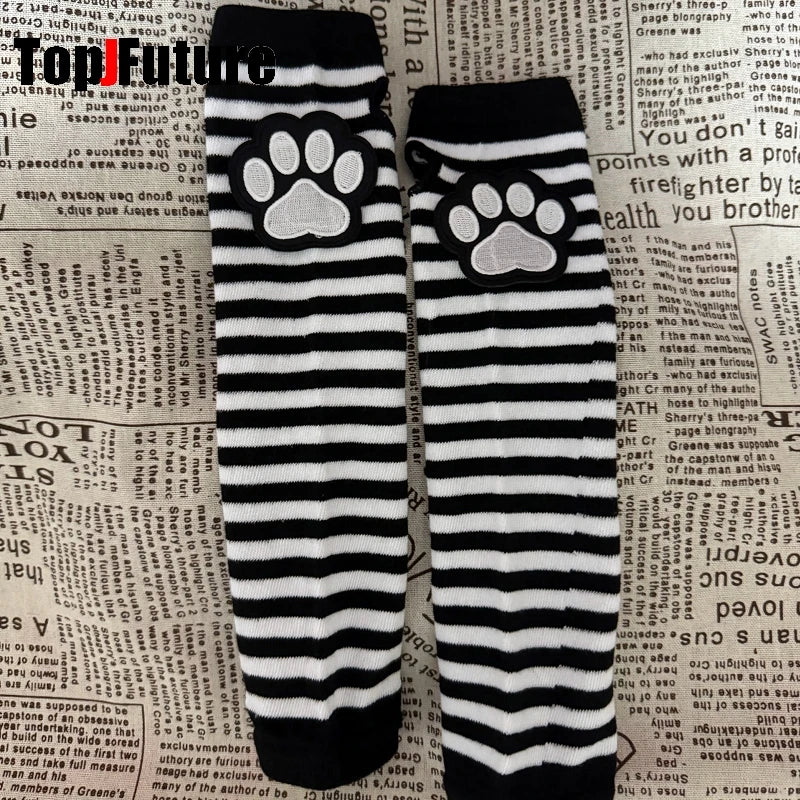 Guantes emo/goticos estilo Lolita