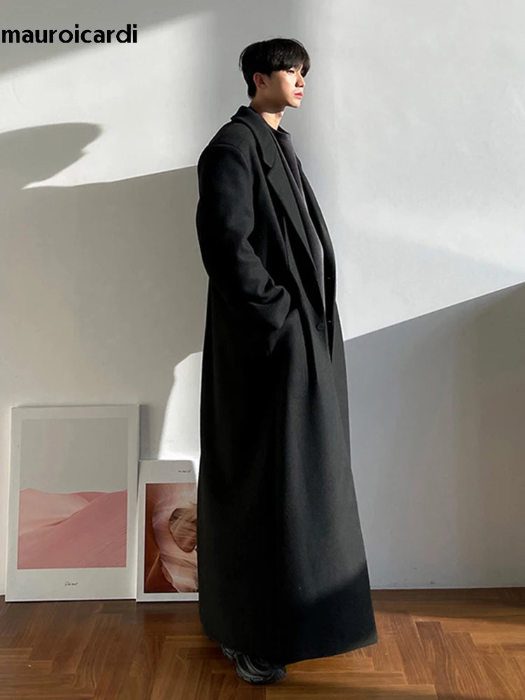 Gabardina | Abrigo Largo de lana - Mauroicardi