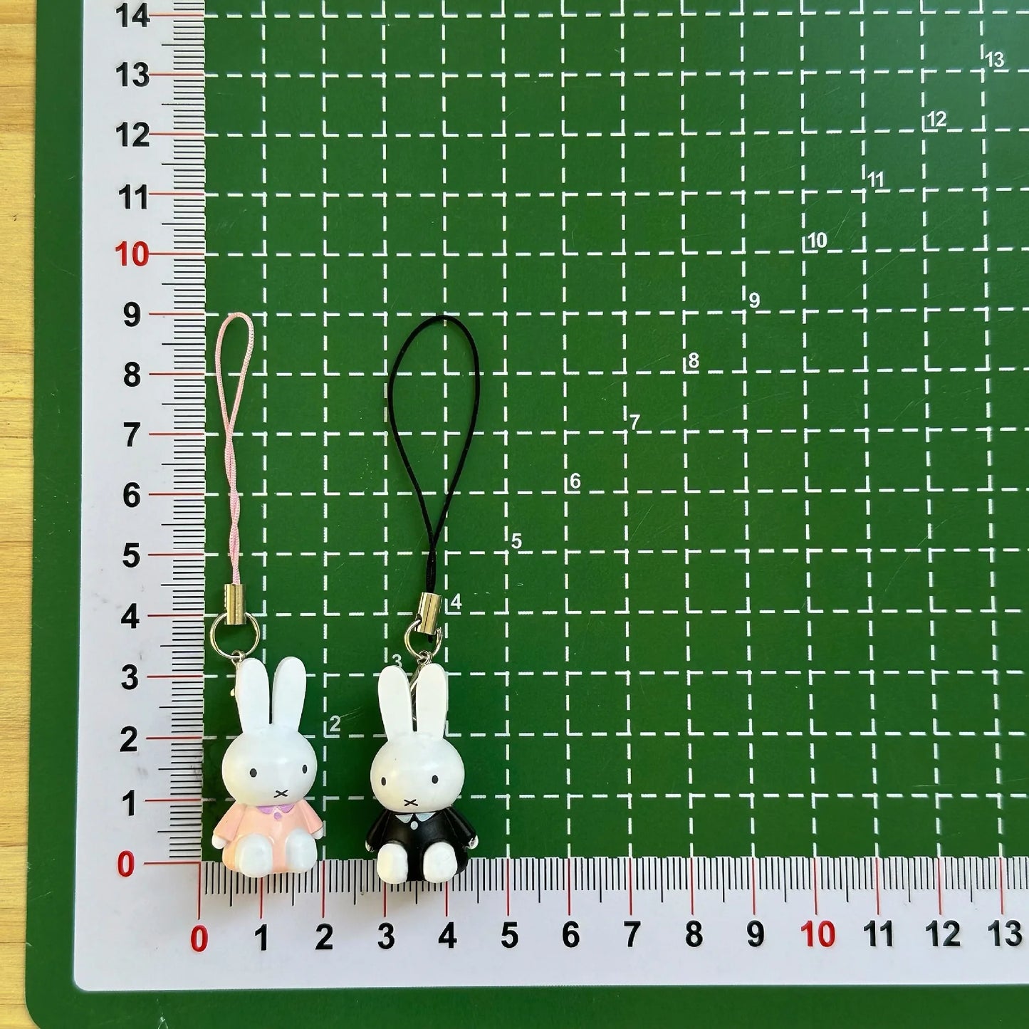 Kawaii Miffy Key Chain Cartoon Cute Backpack Pendant Ornaments Mobile Phone Chain Christmas Gift