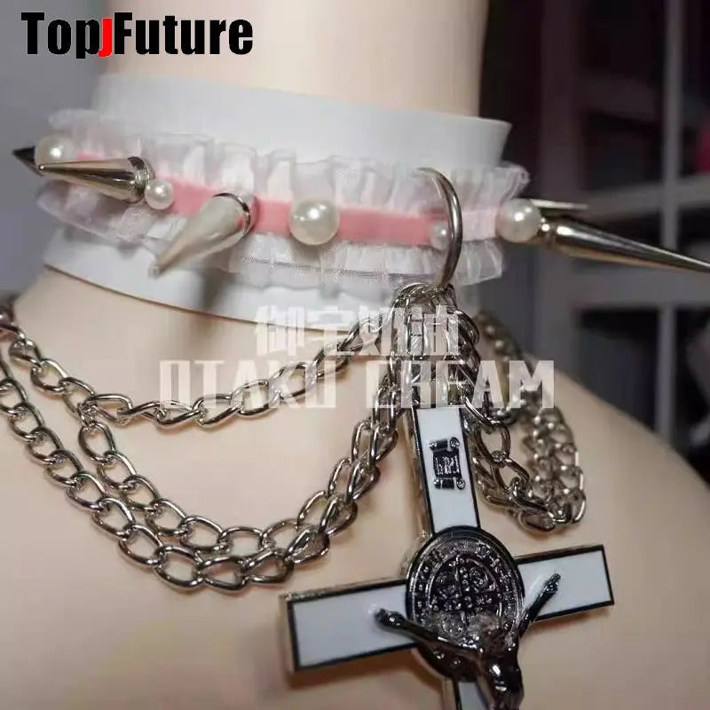 Collar de cadenas - Goth & Punk Style