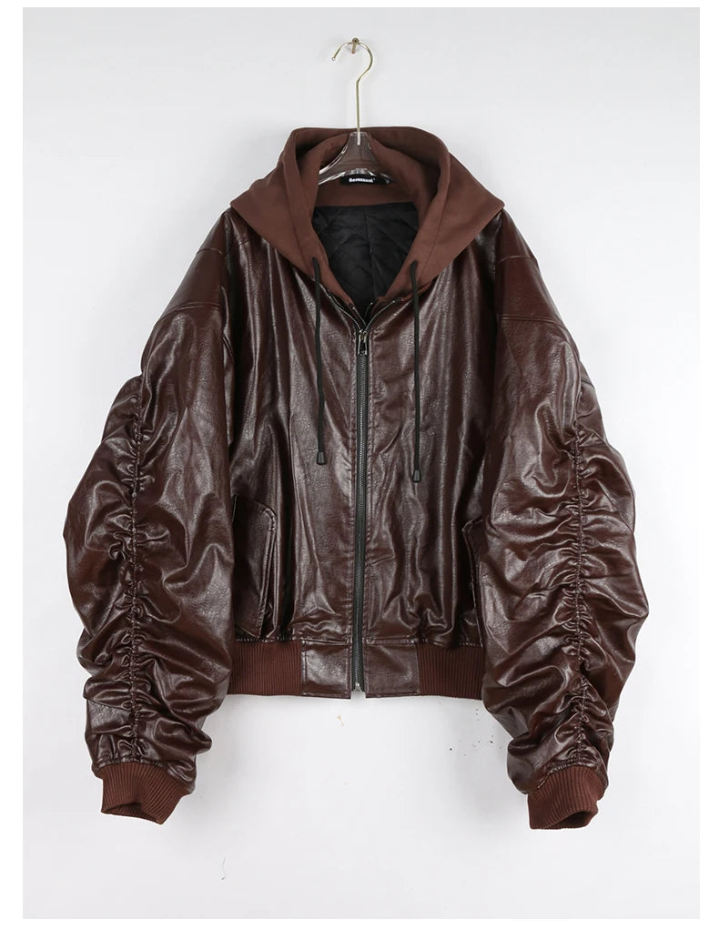 Chaqueta Bonder de cuero sintético - Mauroicardi