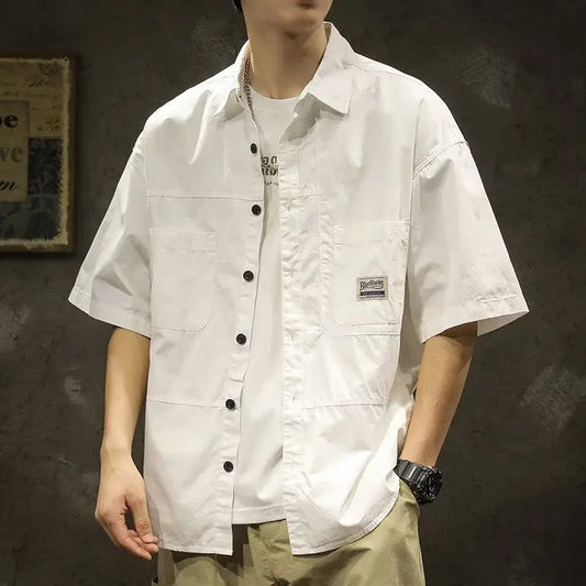 Camisa casual de manga corta
