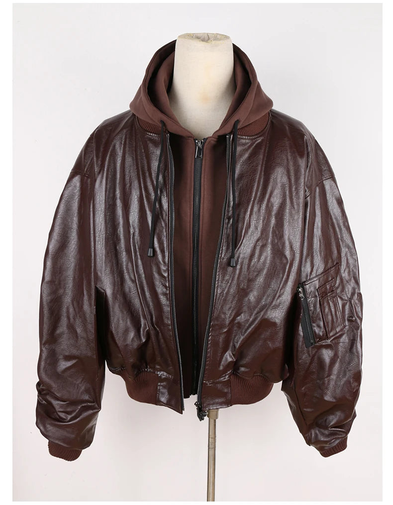 Chaqueta Bonder de cuero sintético - Mauroicardi